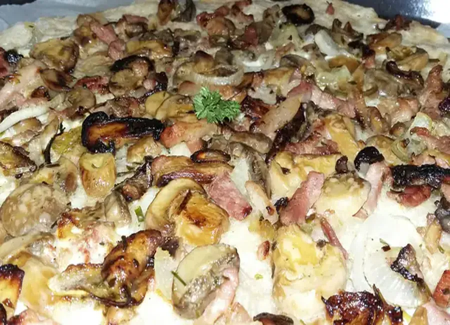 Pizza forestière