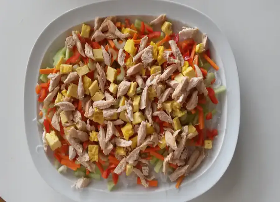 Salade chinoise "nicolette"