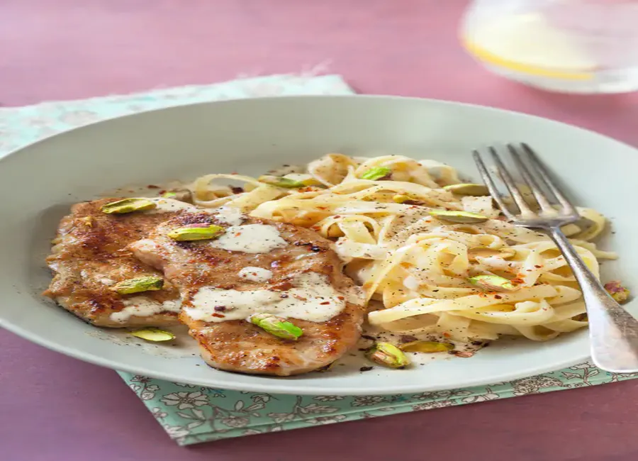 Grenadins de veau à la pistache