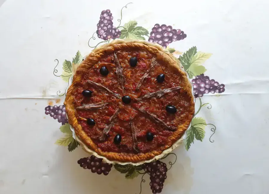 Pissaladière à ma façon