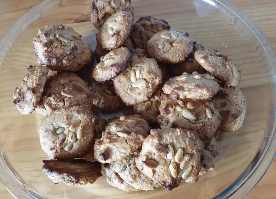 Biscuits amandes et pignons