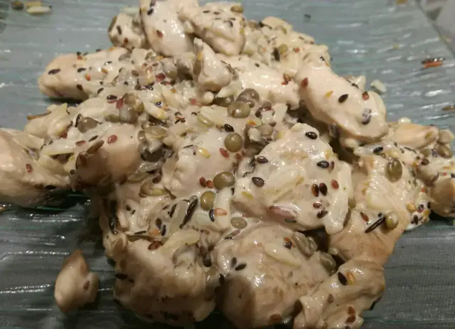 Filets de poulet au sésame