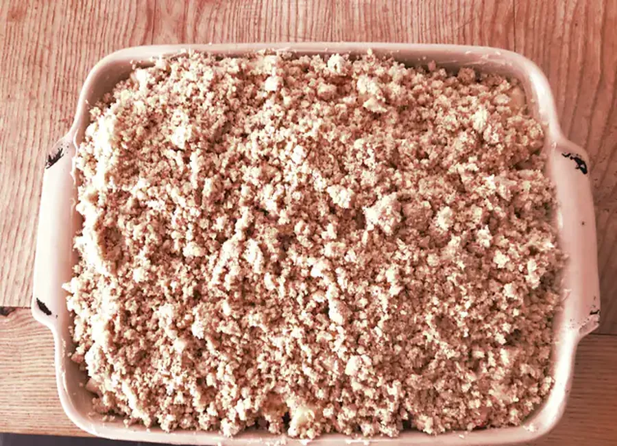 Crumble marmiton