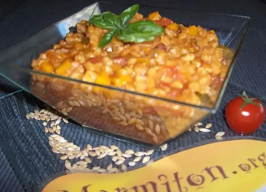 Petit épeautre aux légumes