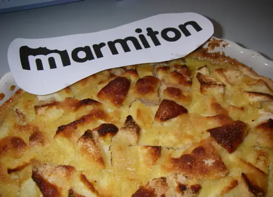 Tarte normande pommes-amandes