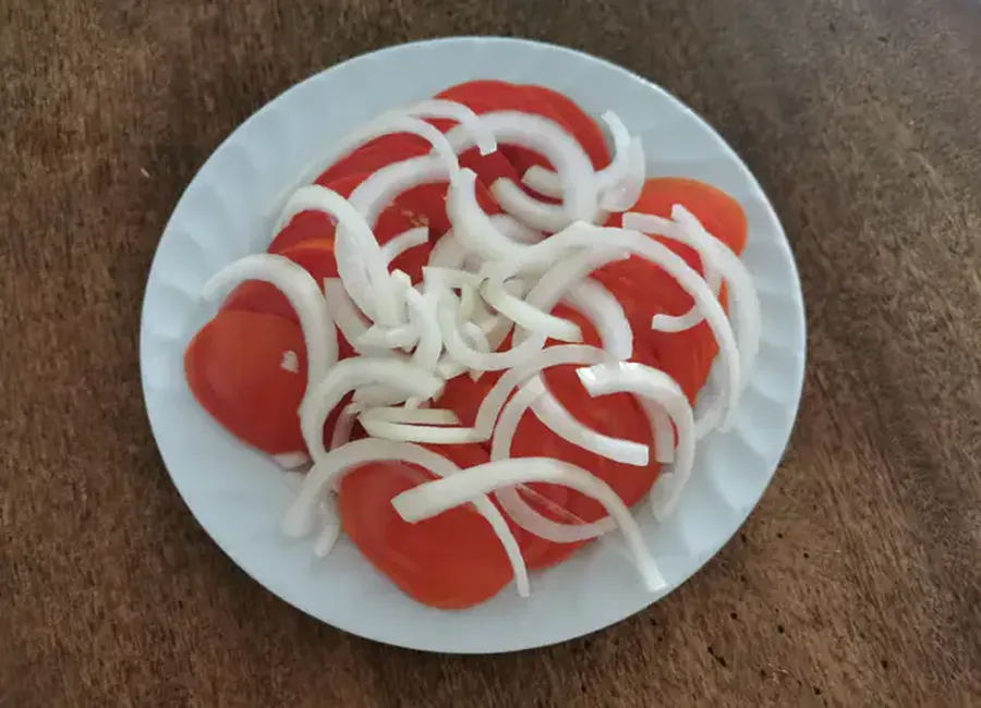 Salade de tomates variée