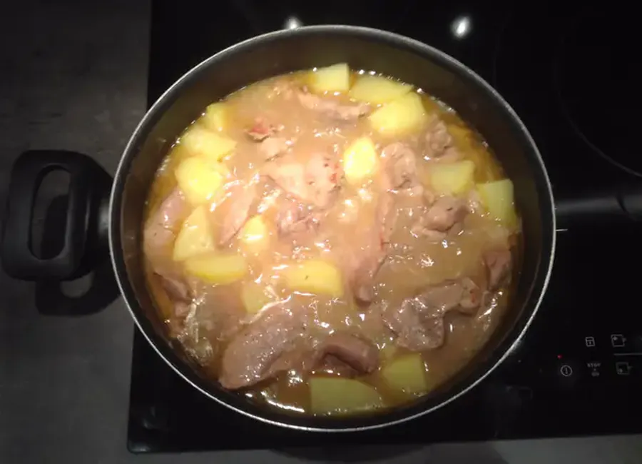 Sauté de porc au miel