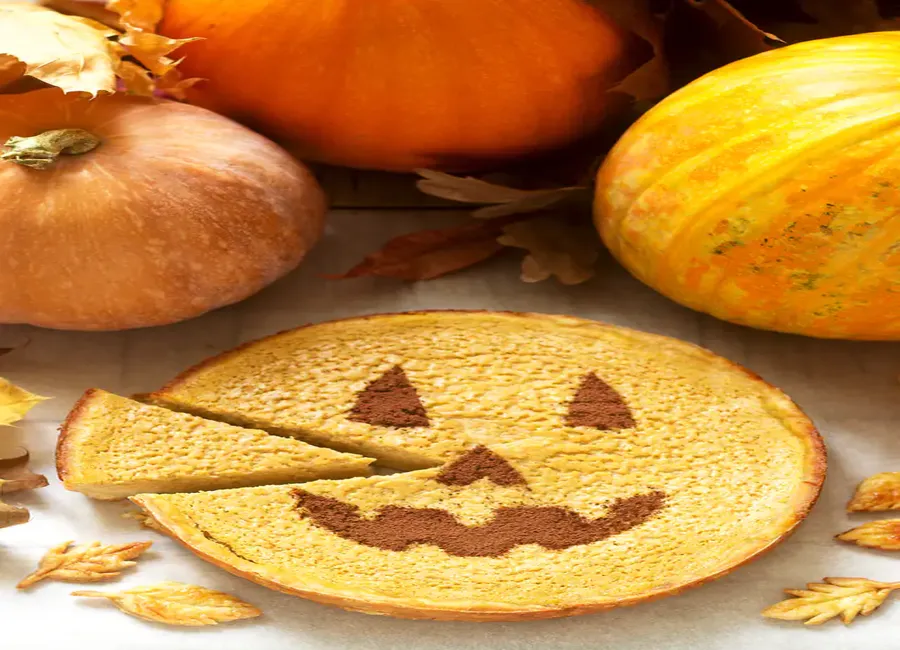 Gâteau d'halloween à la citrouille