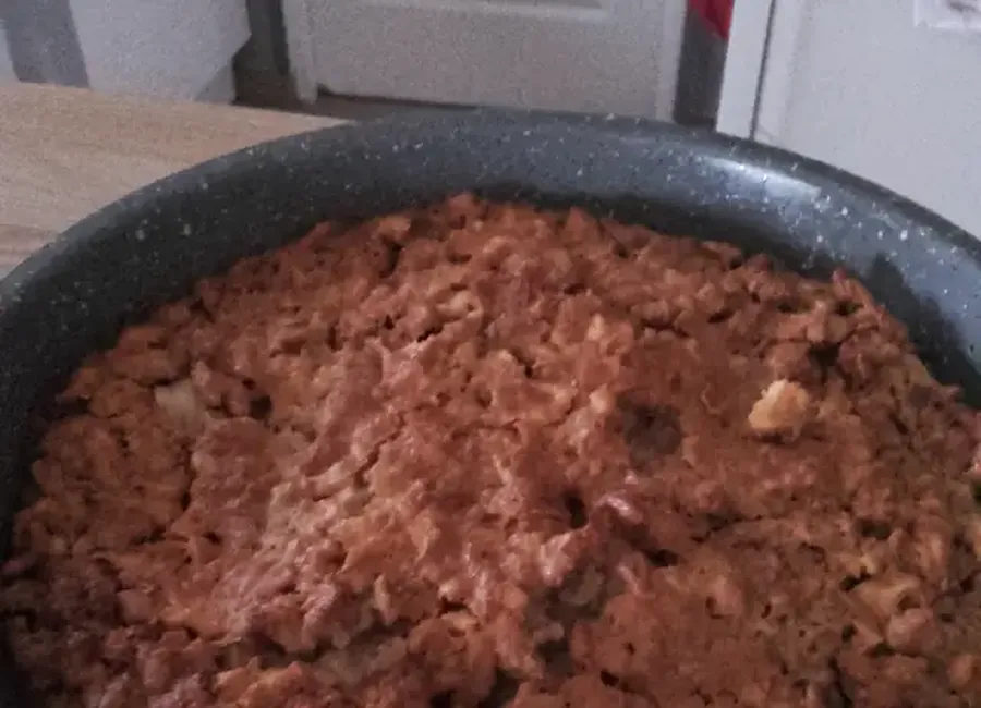 Gâteau fondant aux noix