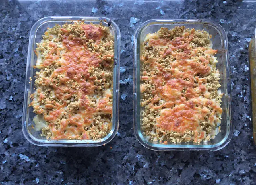 Parmentier de quinoa et purée de potiron