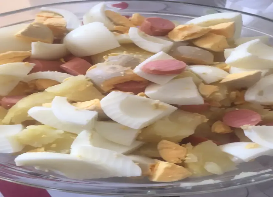 Salade strasbourgeoise toute simple