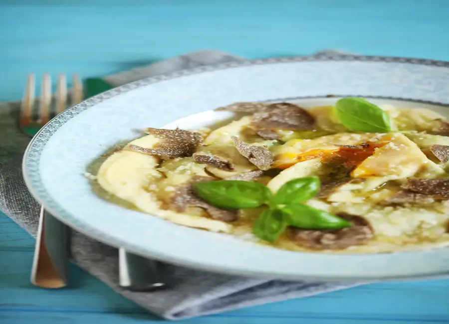 Raviolis à la truffe