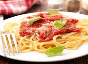 Spaghetti à la sauce tomate sans gluten