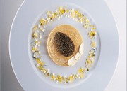Caviar osciètre impérial d'Iran, blinis au sarrasin