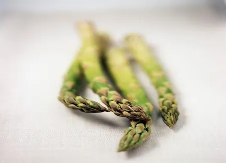 Asperges vertes en fagot