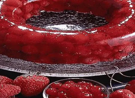 Aspic de fruits rouges