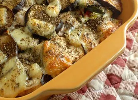Aubergines au fromage