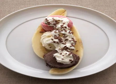 Banana split comme chez germain