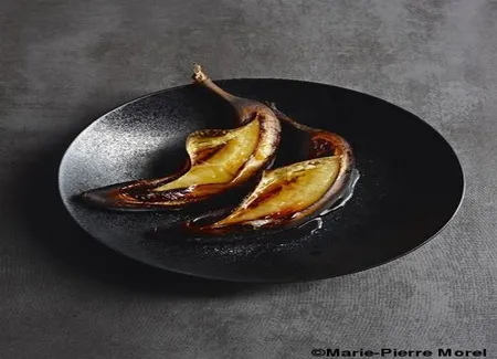 Banane flambée sur braises douces