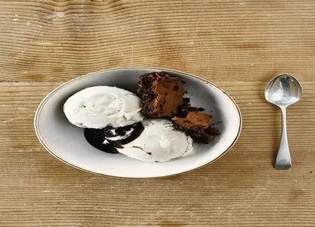 Barozzi et glace à la banane