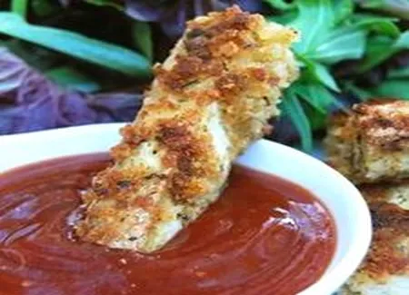 Batonnets croustillants de tofu à la sauce chili sucrée