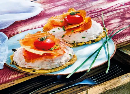Bavarois à la tomate