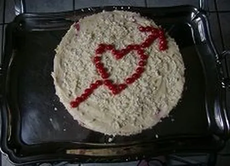 Bavarois mousseux au chocolat blanc framboises