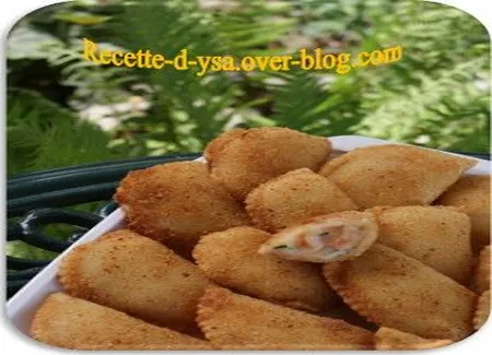 Beignets crème de crevettes