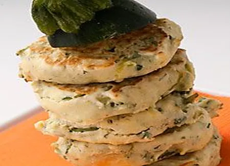 Beignets de courgettes à la farine de pois chiche