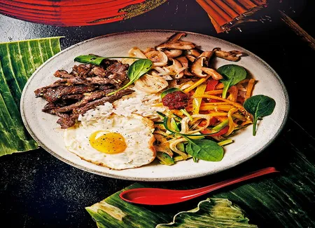 Bibimbap au boeuf