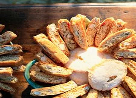 Biscotti à la menthe et à l'angélique