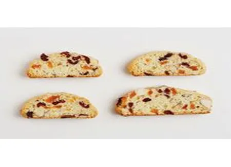 Biscotti avec canneberges et noisettes