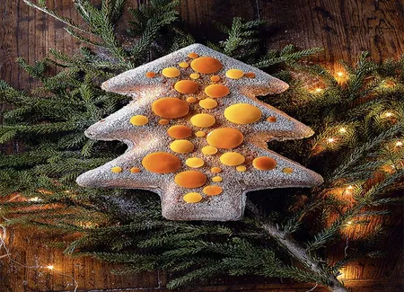 Biscuit sapin de noël de christophe felder et camille lesecq