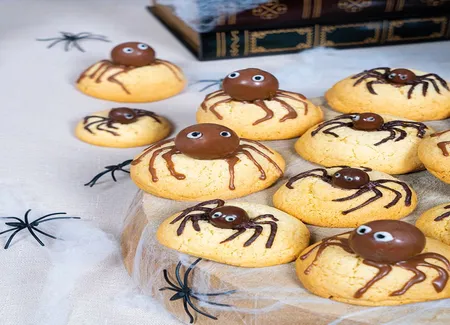 Biscuits araignées
