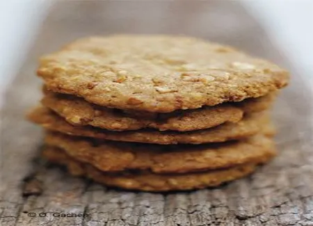 Biscuits aux amandes flocons d'avoine