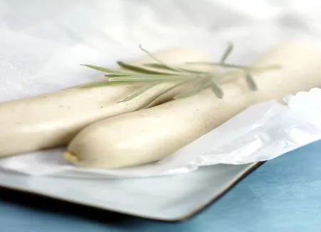 Blanquette de boudin blanc aux champignons