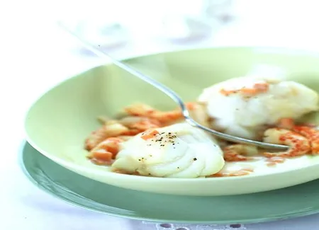 Blanquette de lotte au safran