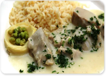 Blanquette de veau maison