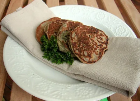 Blinis de courgettes au sarrasin