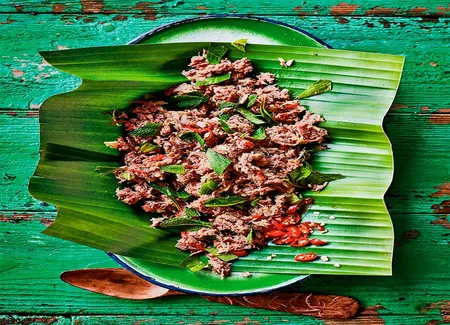 Boeuf effiloché du kachin