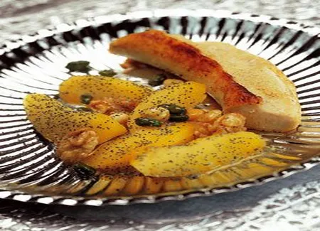 Boudin blanc aux pommes dorées