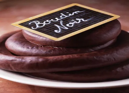 Boudins noirs aux pommes
