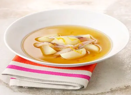 Bouillon de navets aux harengs