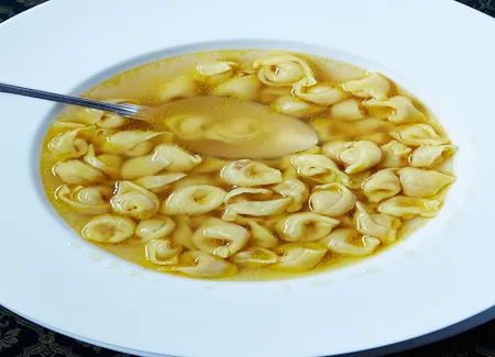 Bouillon de poulet de massimo bottura