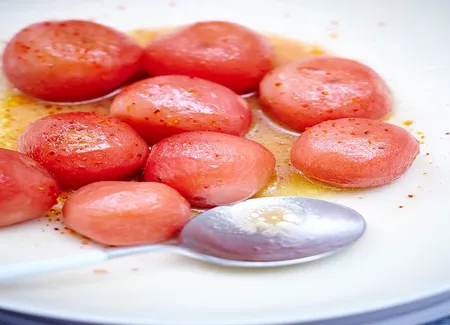 Boules de navets au gingembre