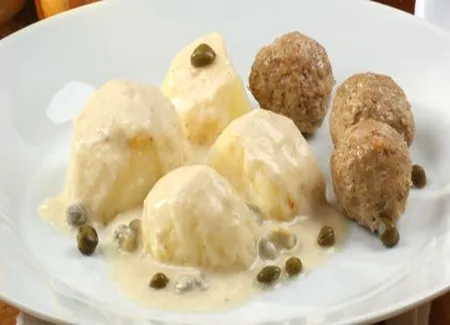 Boulettes de pommes de terre farcies