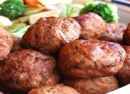 Boulettes de porc, érable et gingembre