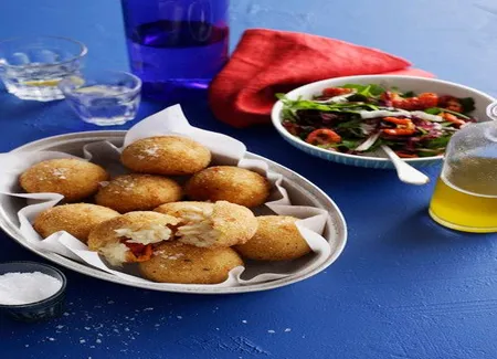 Boulettes de riz au sésame