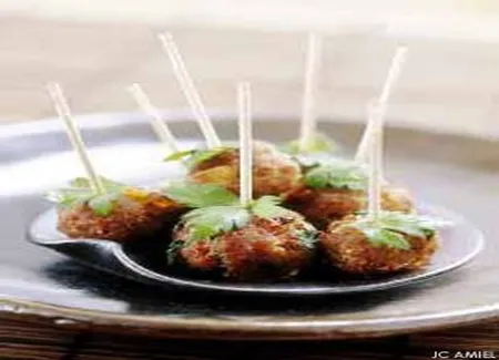 Boulettes de viande sucrées-salées