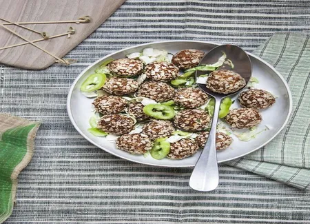 Boulettes poulet-avoine